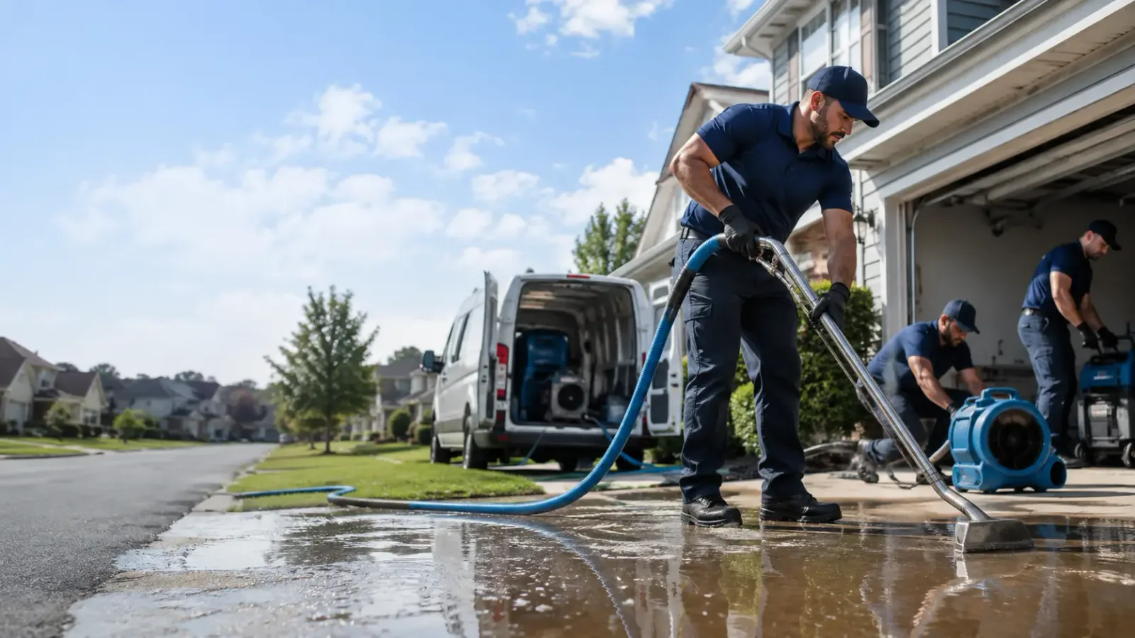 Flood Damage Restoration in Shamrock, OK